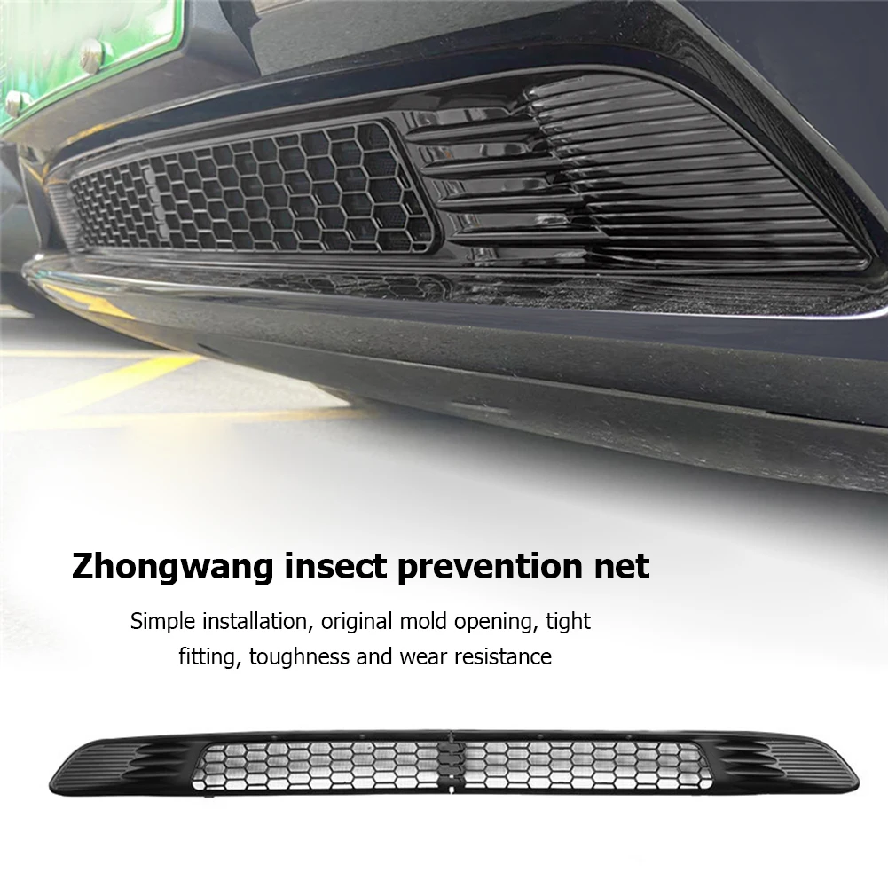 Car Lower Bumper Anti Insect Net  Inner Vent Grille Cover Accessories for TESLA Model 3 Model Y 2017-2022