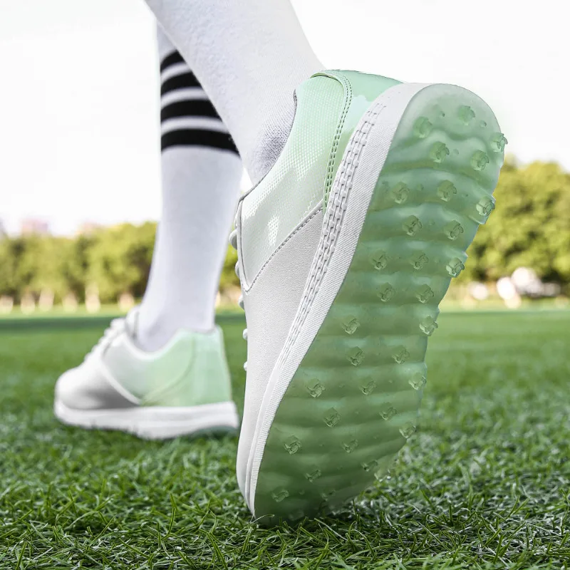 

New Golf Shoes Women Comfortable Anti Slip Female Golfers Footwears Cushioning