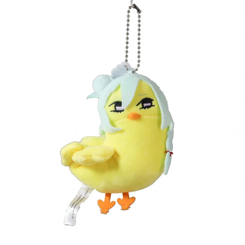 10CM Ensemble Stars Koga Ogami Wolf Plush Toy Doll Tiny Kogaball Hibiki Wataru Chick Plush Pendant Keychain Gift For Kids