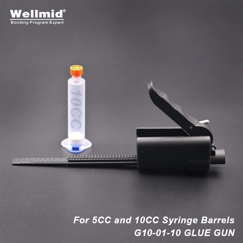 5cc 10cc Manual Glue Gun Syringe Barrels Single component 1K PU Epoxy UV Solder Paste Sealant Portable 3M ARALDITE Caulking Gun