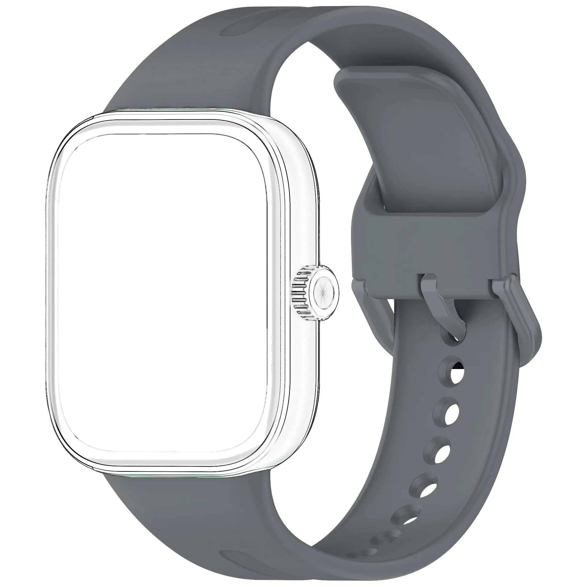 Suitable for Redmi Watch 5 Strap, Solid Color Simple Sport Wristband,with Unfolded Buckle-Men's and Women's Watch Change Strap