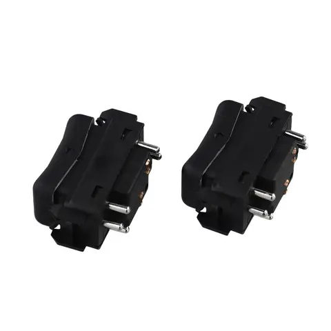 Replacement Power Glass Switch For For MERCEDES 90 190E 2 6 Console 2 Pack With Part Numbers 1248204510 And 1248204610