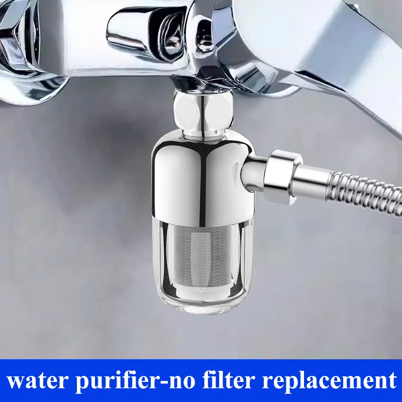 

Household Pre-water Heater Filter Free Filter Element Replacement Water Inlet Tap Water Anti-scaling Water Purification Filter