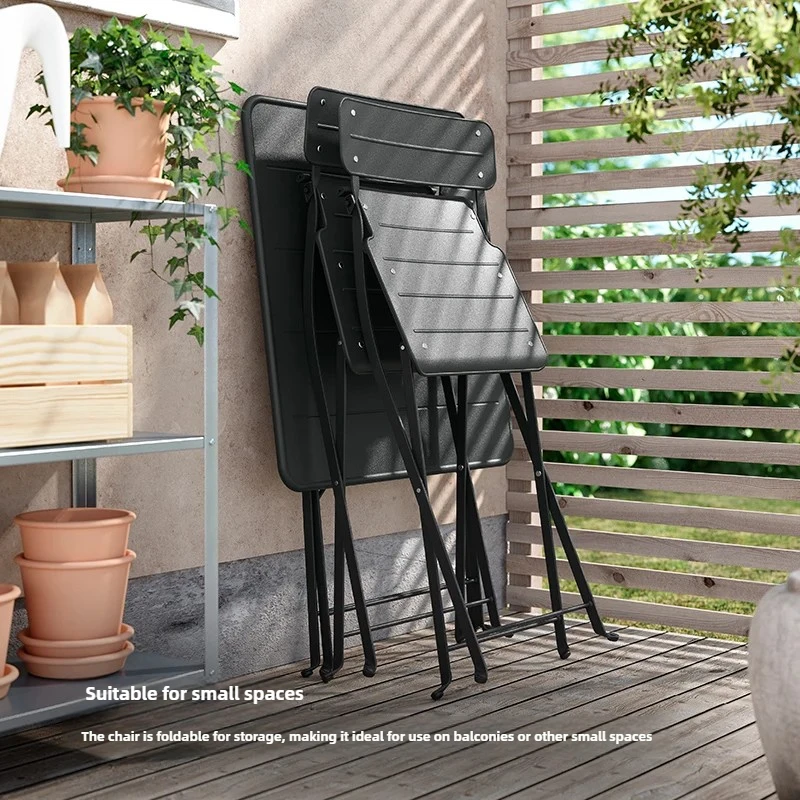 ‌Portable Folding Table - BBQ Picnic Table with Chairs, Outdoor Dining Set, Compact Camping Table, Lightweight Patio Furniture