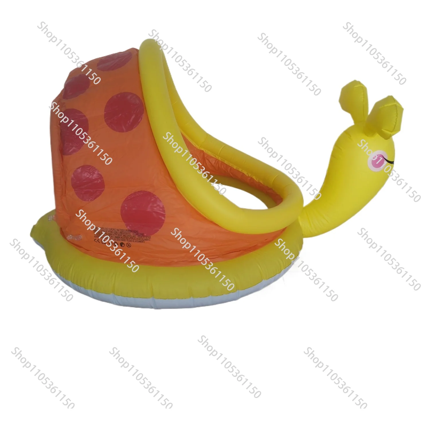 Kids Snail Pool Boat Inflatable Boop Children's Play Water Swimming Pool Indoor/Outdoor Inflatable Water Amusement Facilities