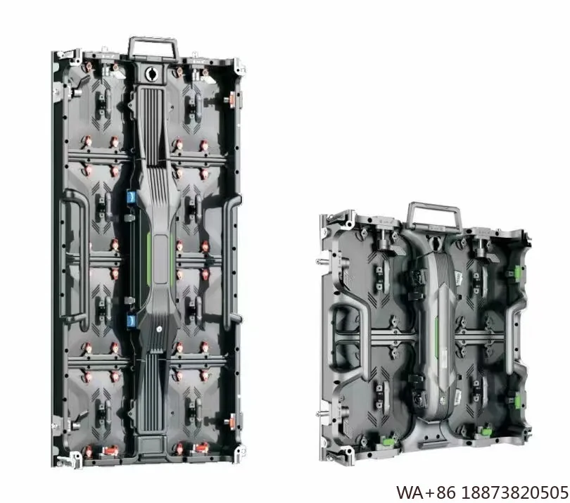 شاشة LED Vcore HD غرامة بكسل الملعب P2.976 P3.91 P4.81 500x500 مللي متر شاشة تأجير خارجية عرض يموت الصب خزانة ألومنيوم #2