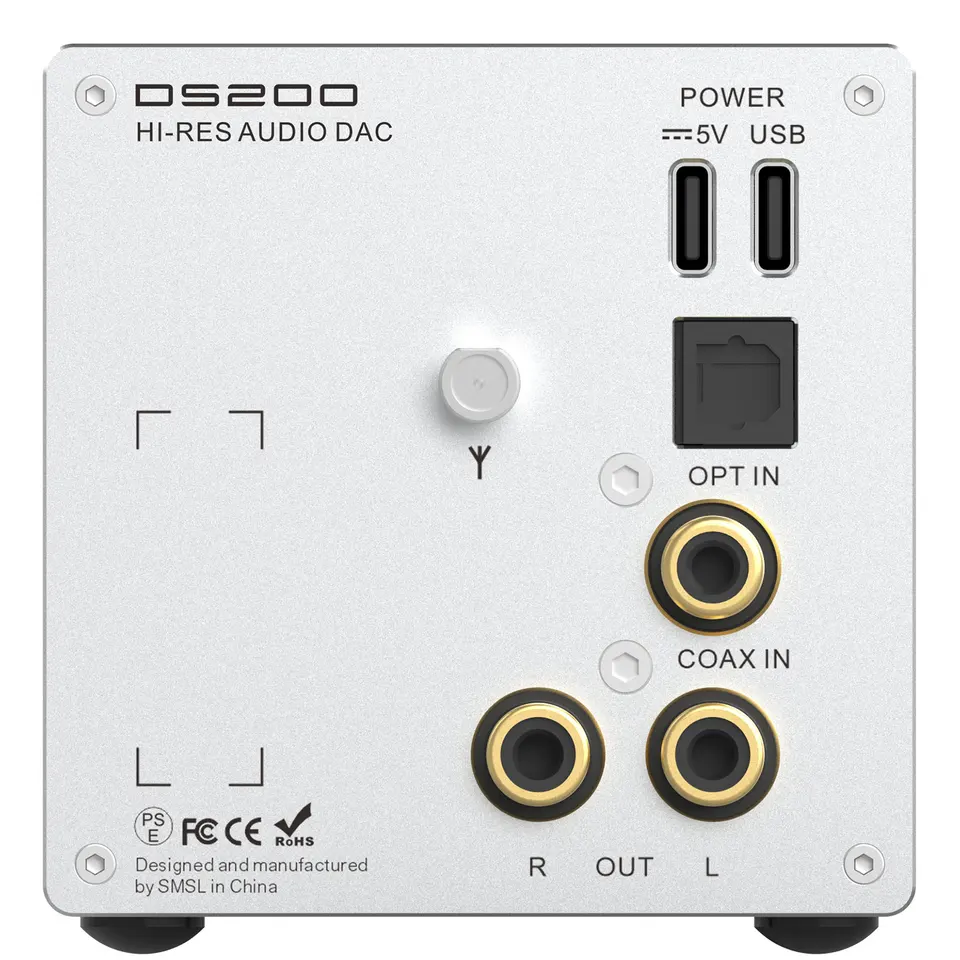S.M.S.L DS200 USB MQA DAC ヘッドホンアンプ