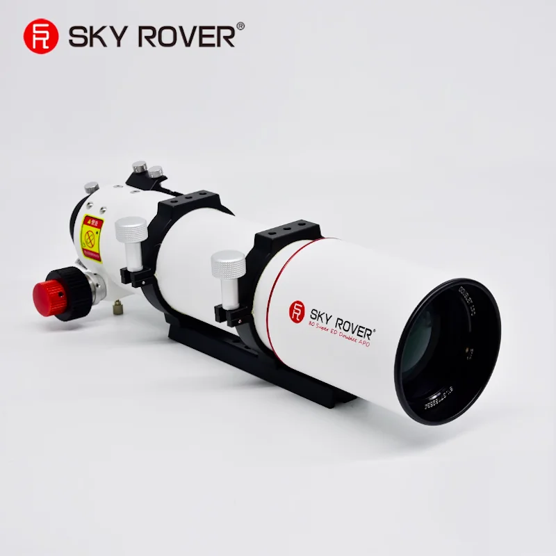 

SKY ROVER 80mm ED APO F/7 Super Doublet Achromatic OTA Astronomical Telescope Photography