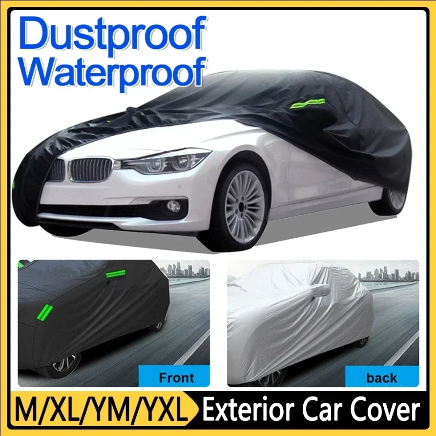 

New Full Car Cover thickening Outdoor Sun Protection Heat Insulation Sun UV-proof Dustproof Anti Sedan Four Seasons Universal