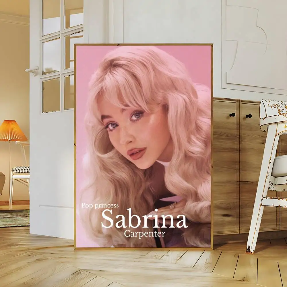 Singer S-Sabrina C-Carpenter Vintage Posters Sticky Vintage Room Home Bar Cafe Decor Kawaii Room Decor