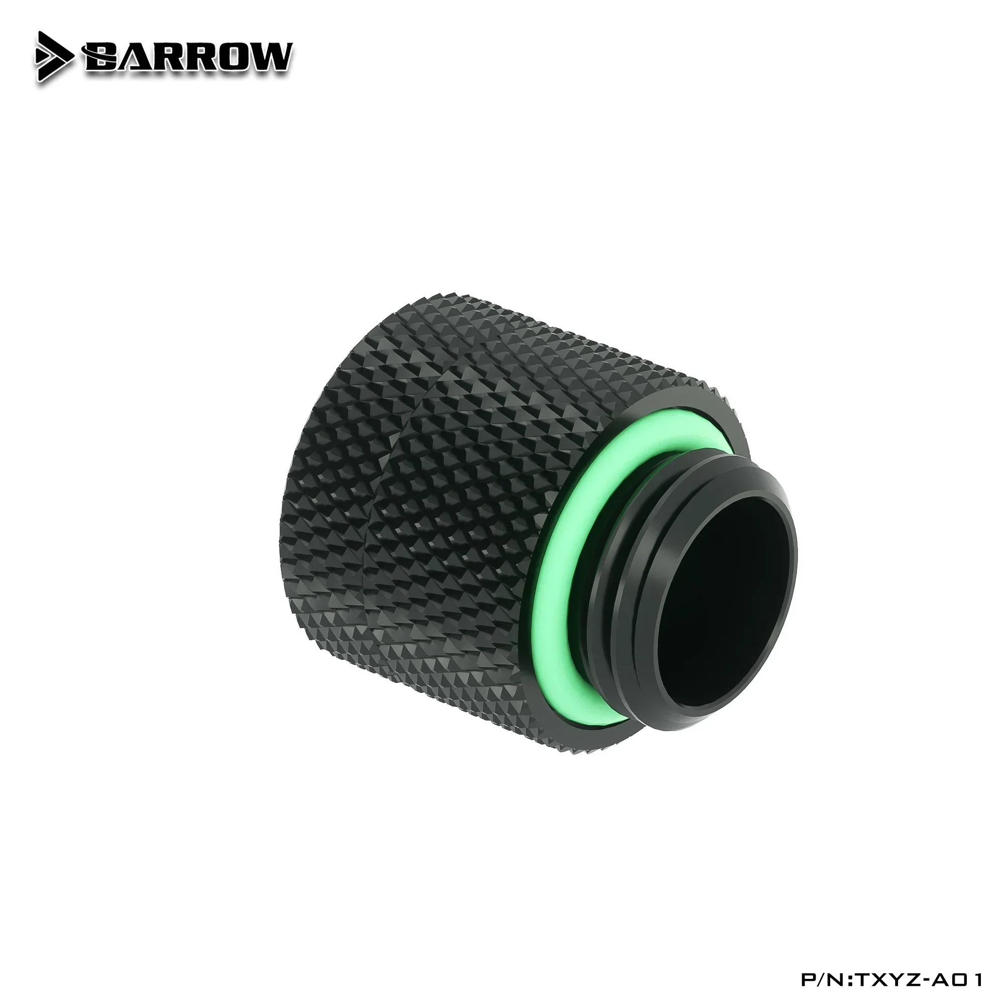 Barrow TXYZ-A01 360° Rotatable Extender Fitting 14mm Anti-Twist Adapter (Male to Female) For Computer Water Cooling