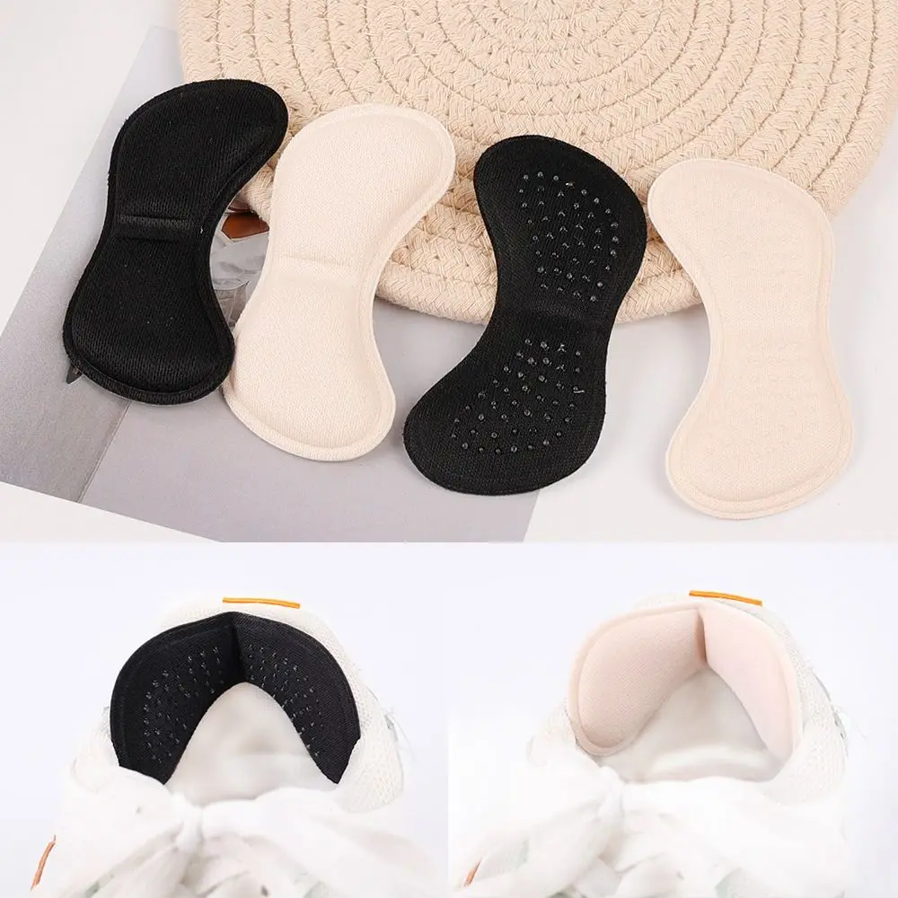 

Polyester Dispensing Heel Stickers Anti-friction Anti-slip Soft Half-size Pad Sponge Anti-falling 4D Sponge Heel Stickers Heel