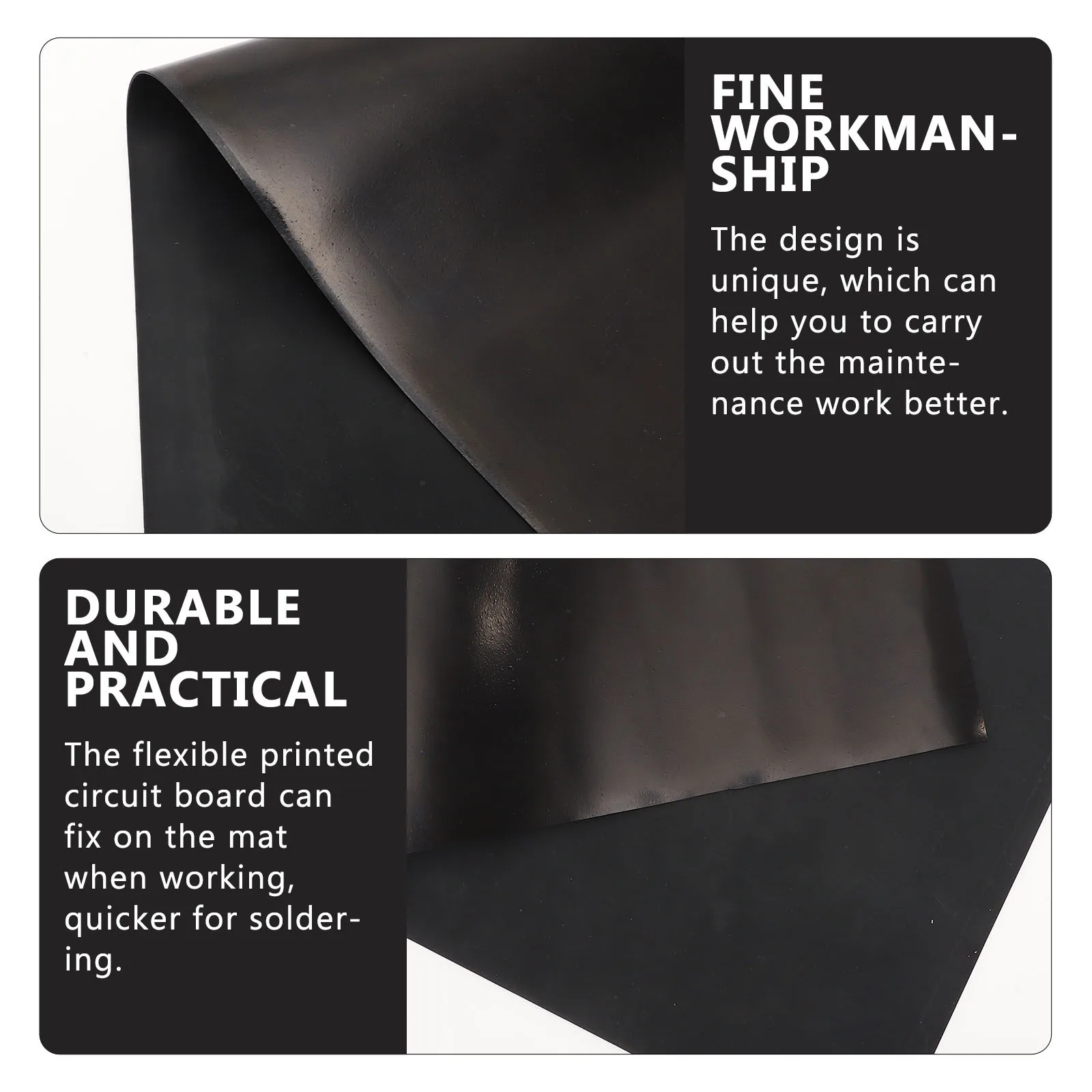 مكافحة ساكنة ارتفاع درجة الحرارة منضدة حصيرة التأريض وسادة مكتب للإلكترونيات إصلاح محطة لحام حصيرة مطاطية حماية Esd #6