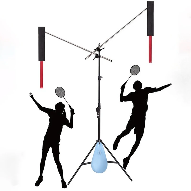 

Professional Badminton Trainer Indoor Adult Power Batting Rack Beginner Practice Badminton Trainer Portable Badmintons Equipment