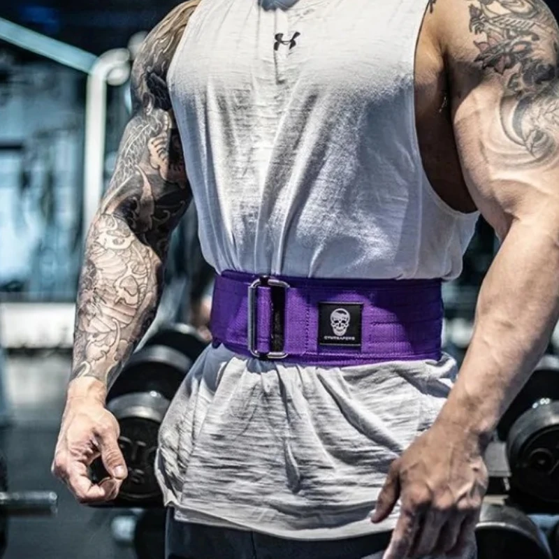 

Quick Locking Weightlifting Belt for Bodybuilding Powerlifting Squats Deadlift Cross Training 10cm Neoprene with Metal Buckle