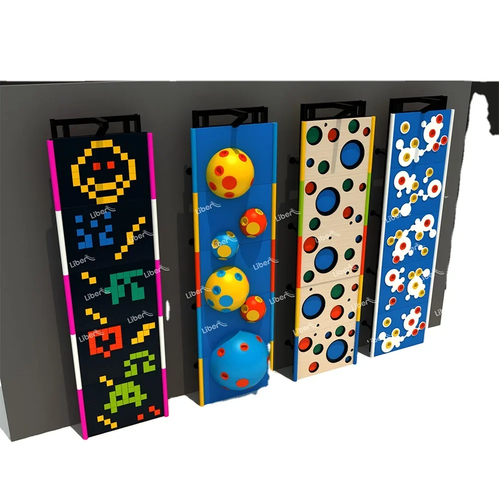 Kids Fun Climbing Wall for indoor playground trampoline park