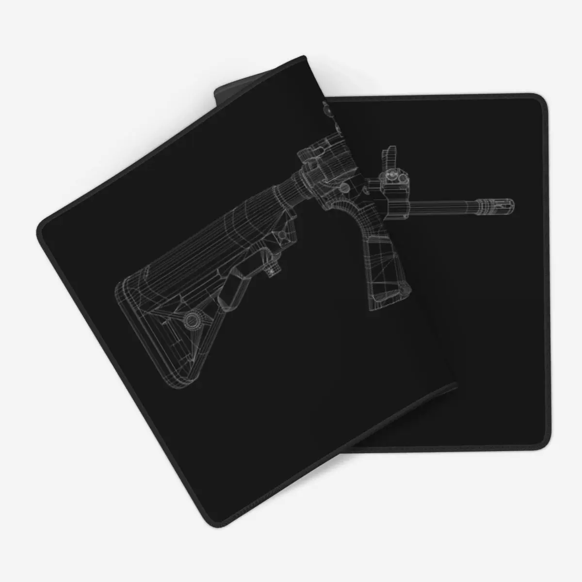 Large Mouse Pad Gun Mechanical Aesthetics Drawings Gamer Laptop Mats Keyboard Carpet Computer Gaming Office Accessories Desk Mat