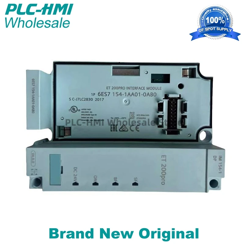 6ES7154-1AA01-0AB0 6ES71541AA010AB0 SIMATIC DP, PROFIBUS DP Interface module IM 154-1 DP Original Brand New