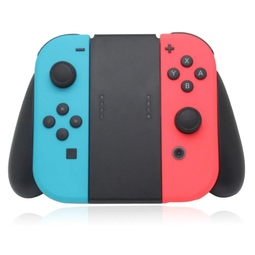 Ergonomic Grip Controller Hand Grip Slide-In Installation Non-Slip Grip Game Controller Grip Stand Function Full Button Access