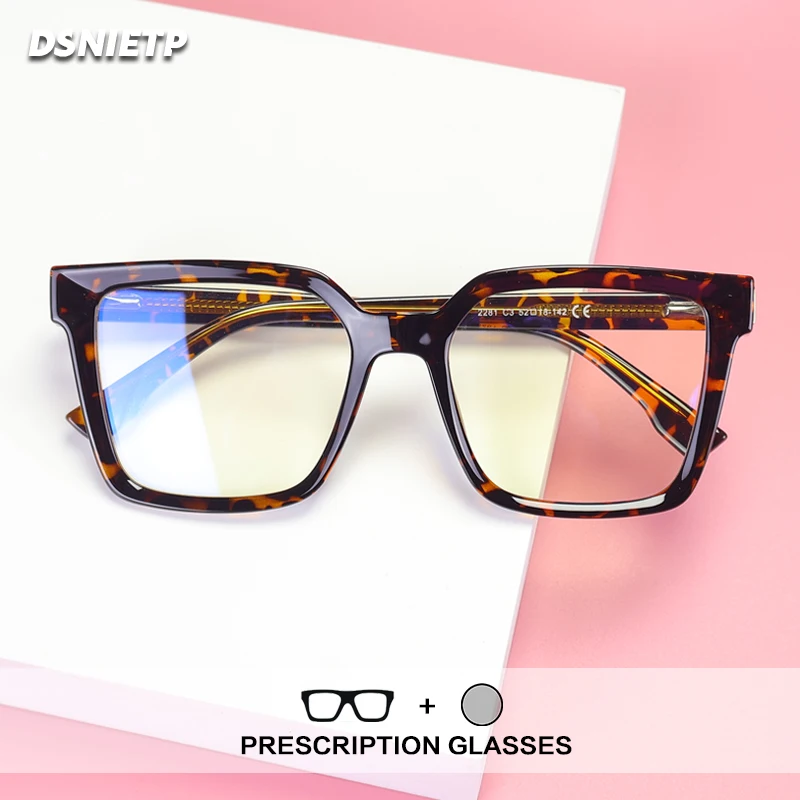 

Качественные очки для чтения, женские ультралегкие фотохромные очки с защитой от синего света, оправа для очков по рецепту, прогрессивные очки для близорукости