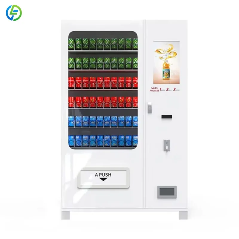 Metal Touch Screen Vending Machine with SDK Card Reader & Age Verification 22-inch Mini Cigarette Vending Machine Customized