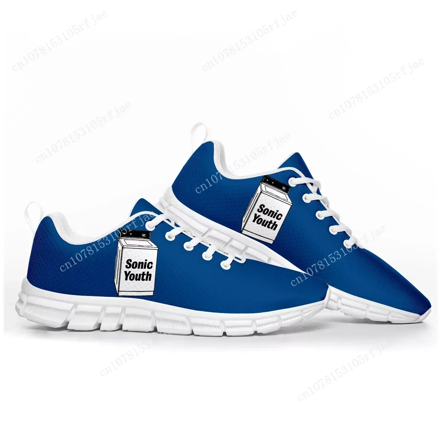 Sonic Youth Rock Punk Sports Shoes Mens Womens  Sneakers Casual Custom Couple Shoes White