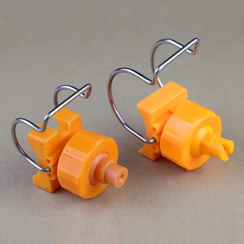 Set Clip Nozzles Plastic 6 points 1.5-3.0kg 110 degrees Spray for Quick release Garden Lawn 5pcs Tool Roof cooling