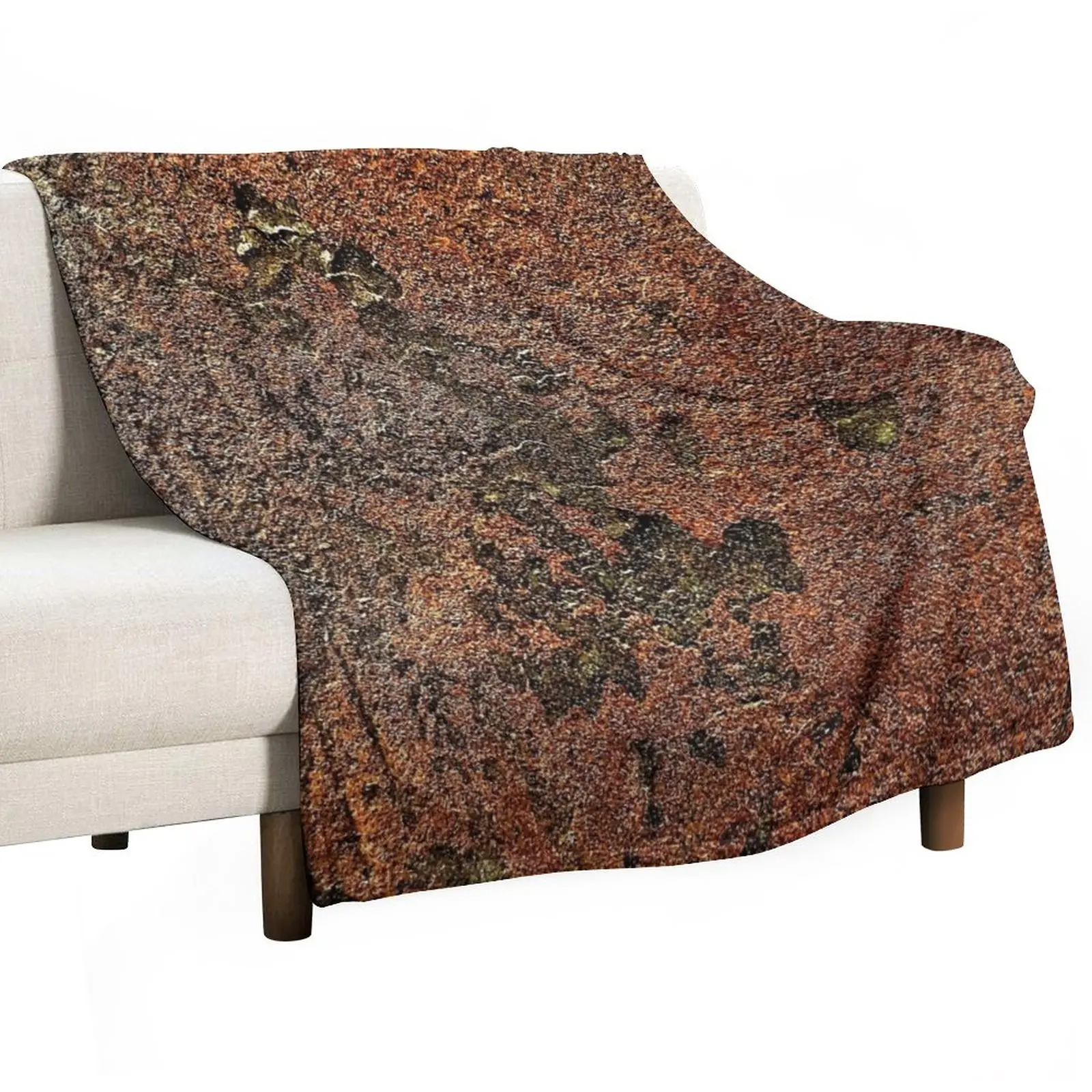 

Rust On Steel Throw Blanket Blanket For Sofa blankets and blankets