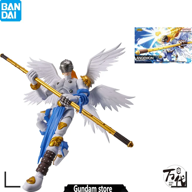 

GENUINE BANDAI DIGIMON ADVENTURE ANIME FIGURES FIGURE-RISE STANDARD ANGEMON COLLECTION MODEL KIT ACTION FIGURE BOYS TOYS