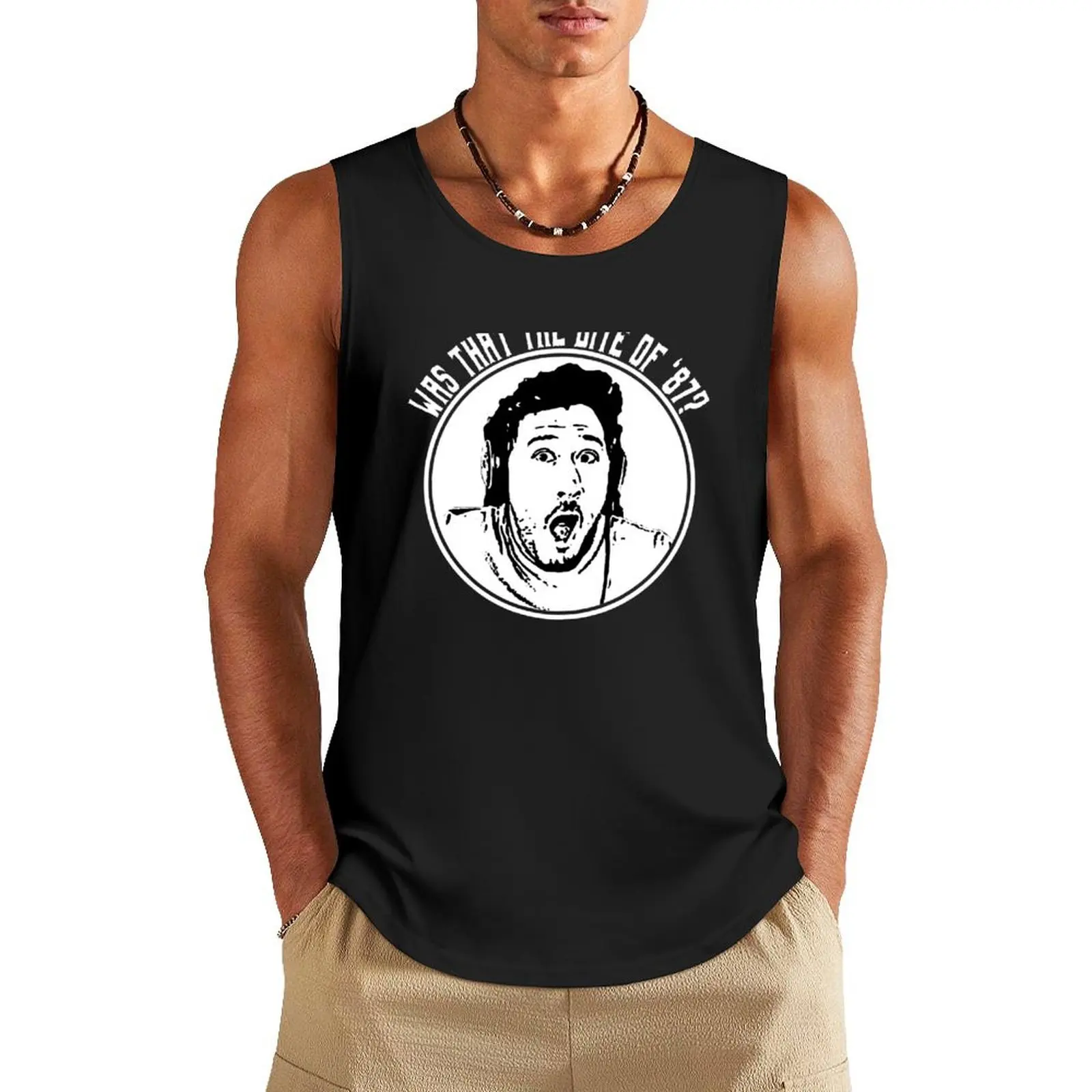 

Bite of 87 Shirt Tank Top Men's gym t-shirts muscular man plain t-shirt