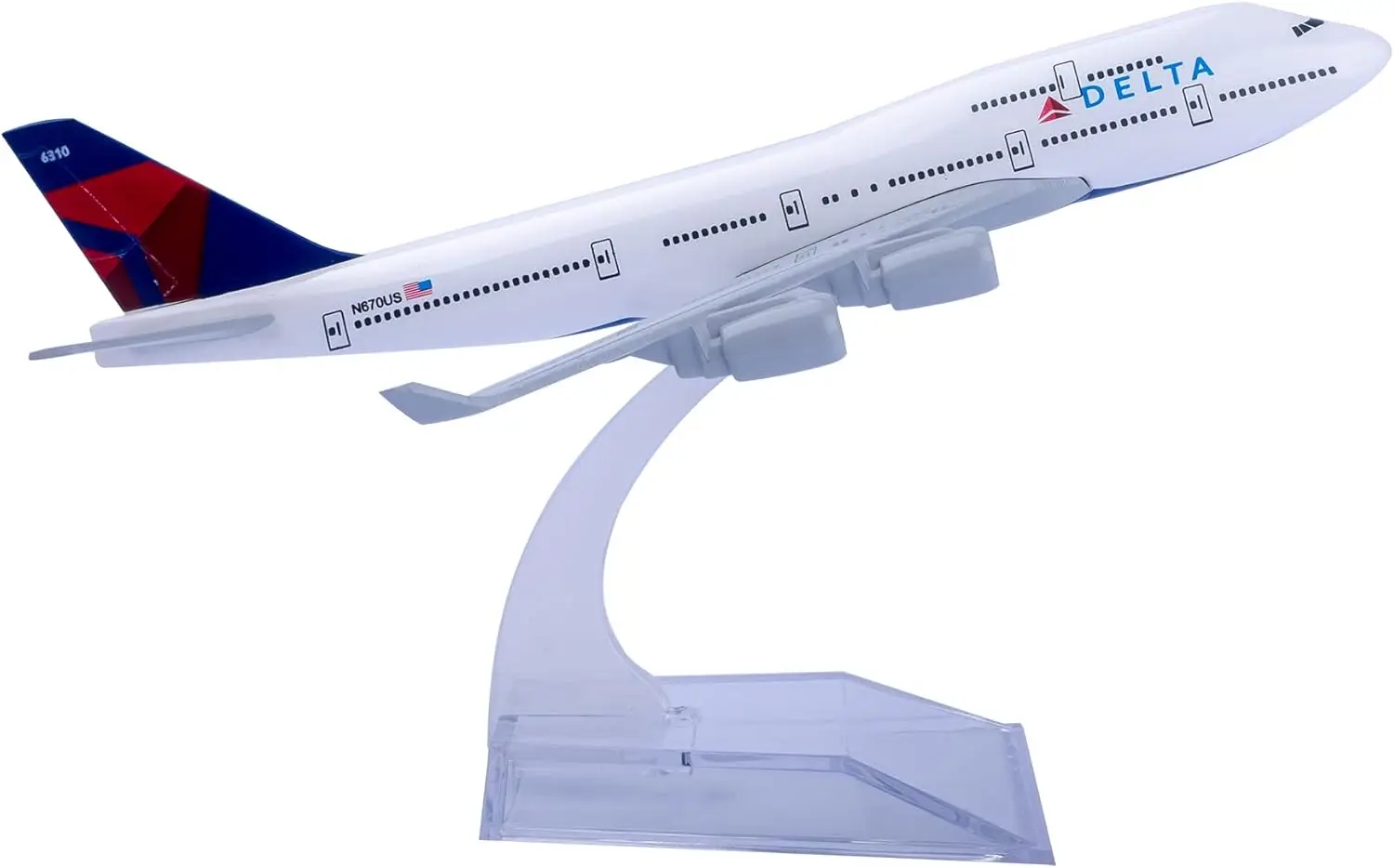 

Масштабная модель самолета 1:400 American Airlines Delta B747 Модель самолета Металлический самолет Литые под давлением самолеты из сплава для подарка и коллекции