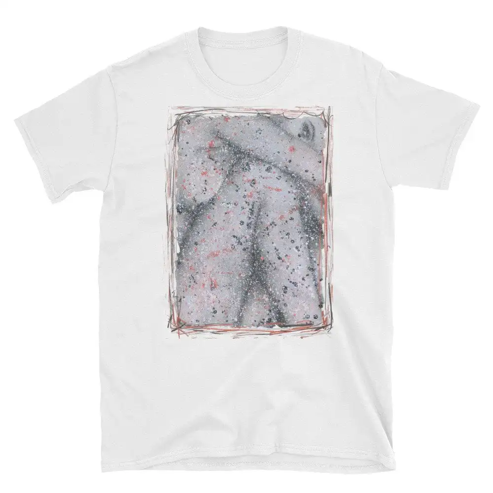 Crouching Girl Short-Sleeve Unisex T-Shirt