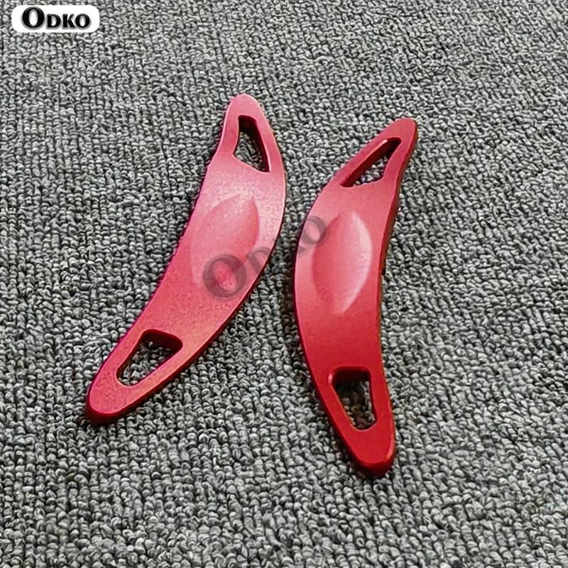 Per Porsche Macan 2022-2024 modello Accessori Auto In Lega di Alluminio Volante Auto Gear Shifters Paddle Shift Estensione