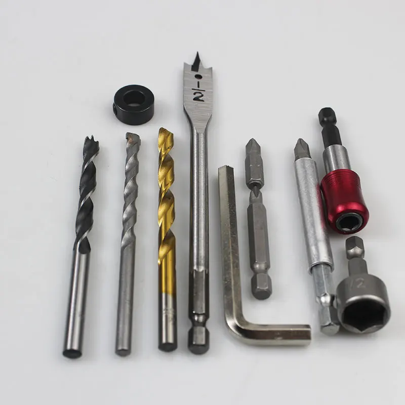 総合的な穴あけ・ドリルアクセサリーキット 石材用318個入り ドライバーとドリルビットセット 木材用チタンHSSドリルビット