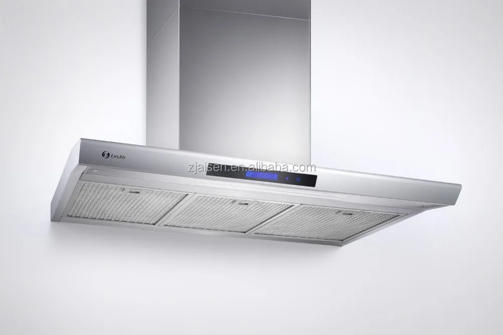 Wall-Mounted Smart Range Hood | Smart Home Kitchen | Glass Lift-Up Panel