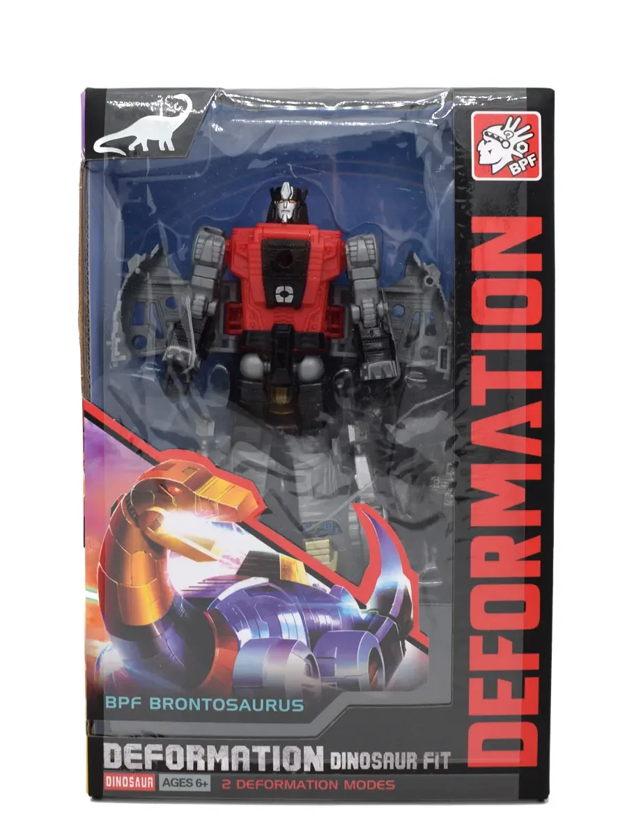 5IN1 BPF Transformation Toy G1 Dinoking Volcanicus Grimlock 17cm Slag Sludge Snarl Swoop 14cm Dinobots Action Figure ABS Model