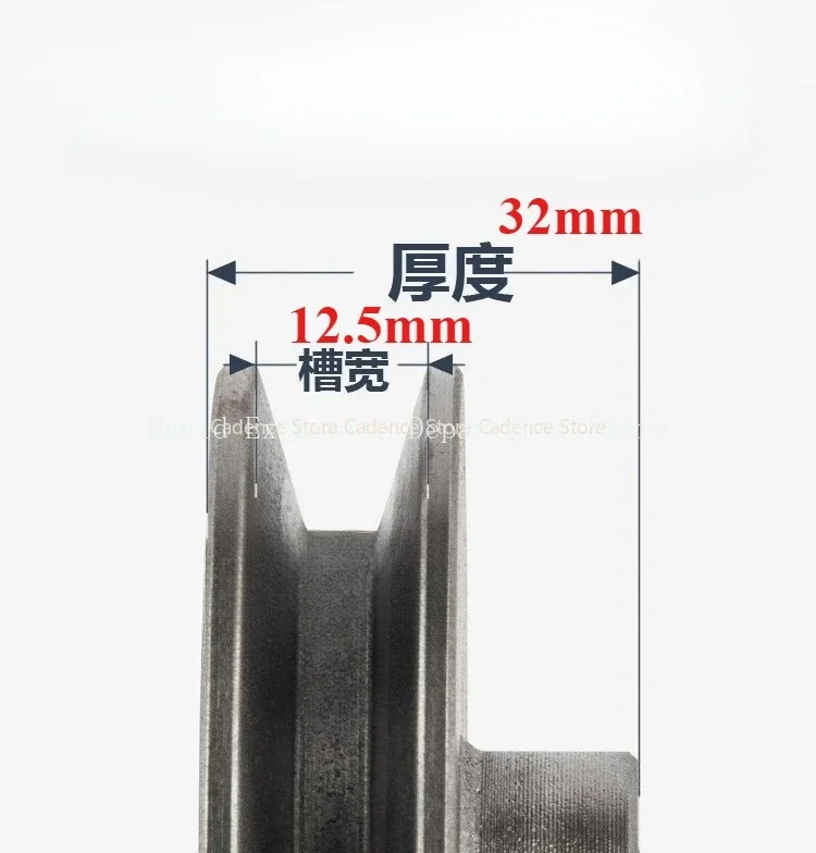 Thickened Single-Slot A Type Pulley Cast Iron Wheel Power Tool Accessories Brand New V-Belt Pulley Dia 140-250mm