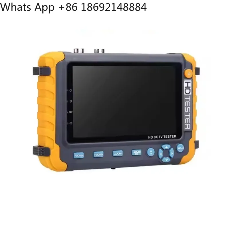5 inch video tester coaxial 8MP analog AHDTVICVI video surveillance VGA HDMI input