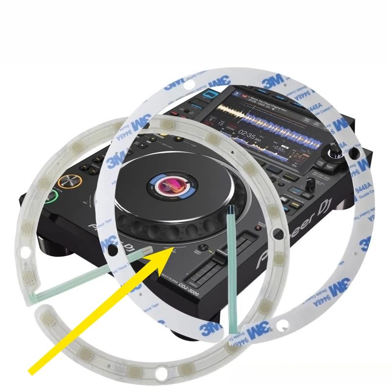 

Pioneer CDJ3000 CDJ-3000 Cdj2000nxs2 Cdj-2000nxs2 Cdjxz Cdj-xz Driver's Turntable Sensor DSX1078 DSX1139