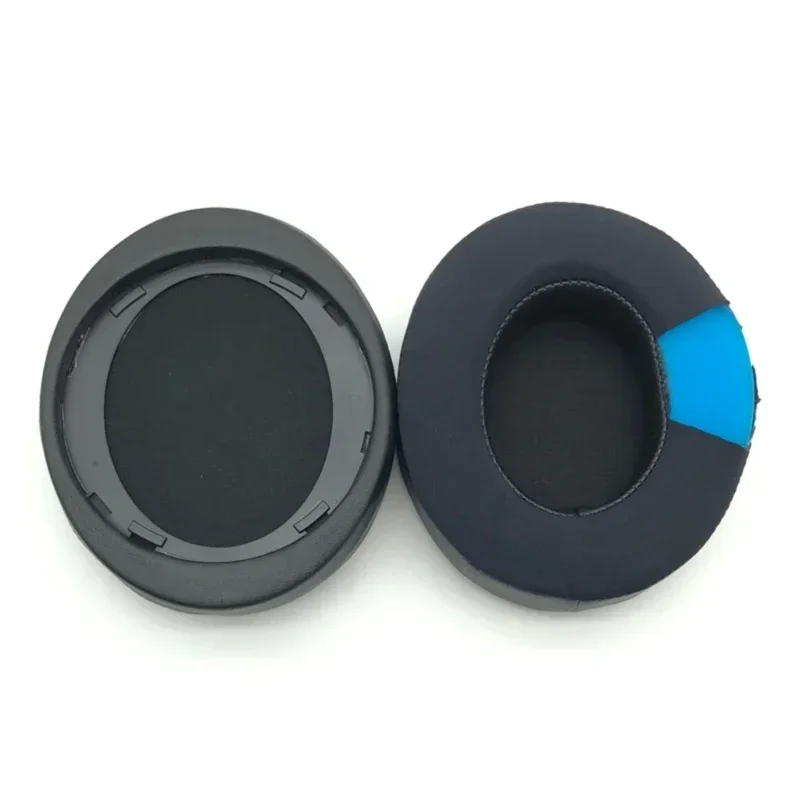 Almofadas de ouvido para philips shp9500 shp9600 earmuffs fones de ouvido malha espuma proteína couro almofada acessórios