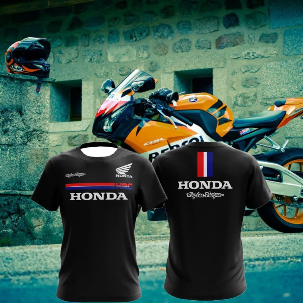 

The 2025 Men's Quick-drying T-shirt Is A Bestseller in Honda Motorcycle Races, Training and Casual Short-sleeved Shirts