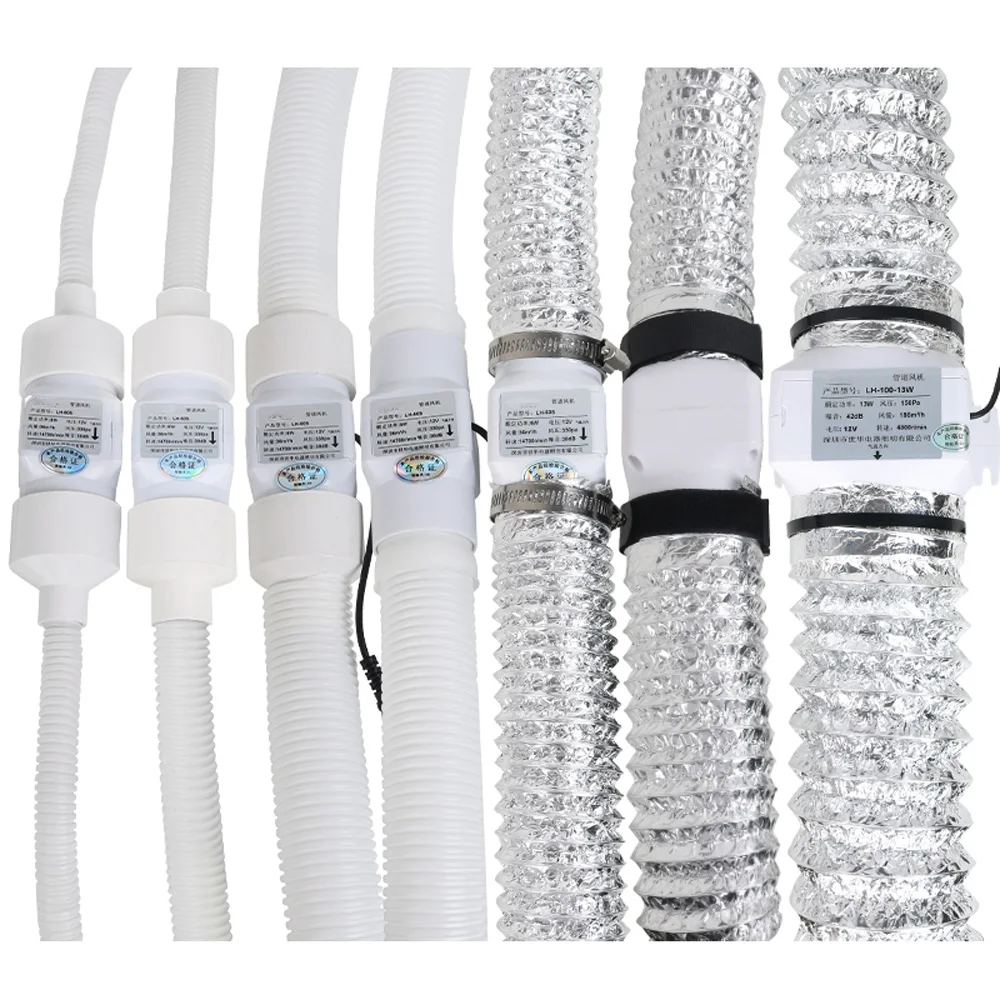 연기 배기 파이프 주방 소형 가정용 실내 배기 장비 휴대용 추출기 De Humos Cocina