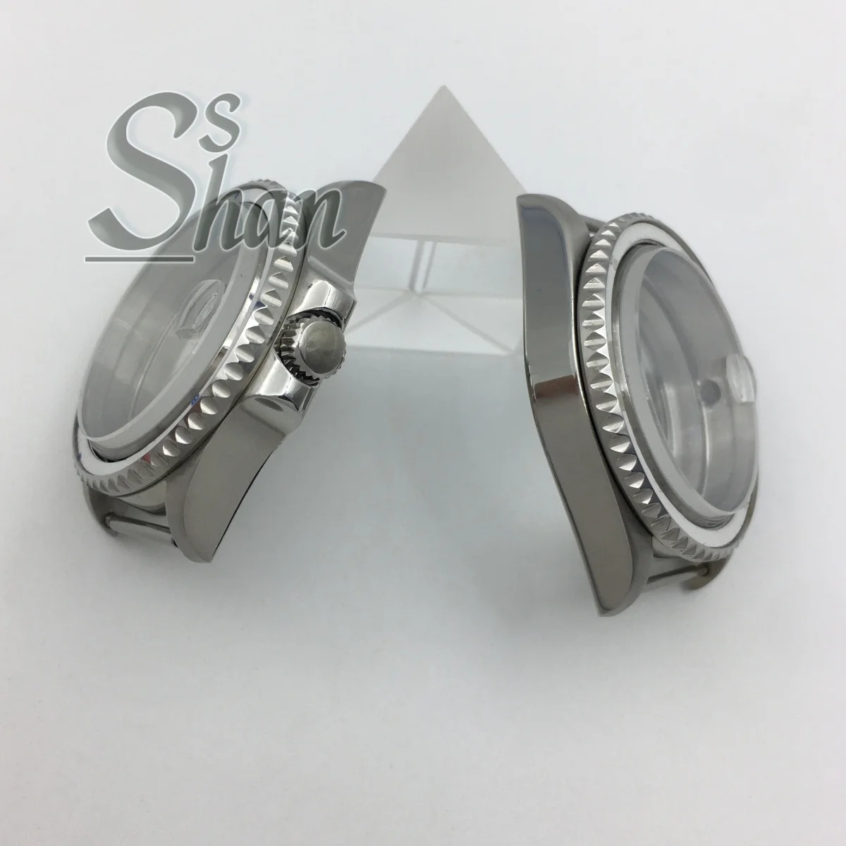 

36mm 38mm stainless steel case sapphire glass ceramic GMT bezel suitable for NH34 NH35 NH36 PT5000 ETA2824 movement