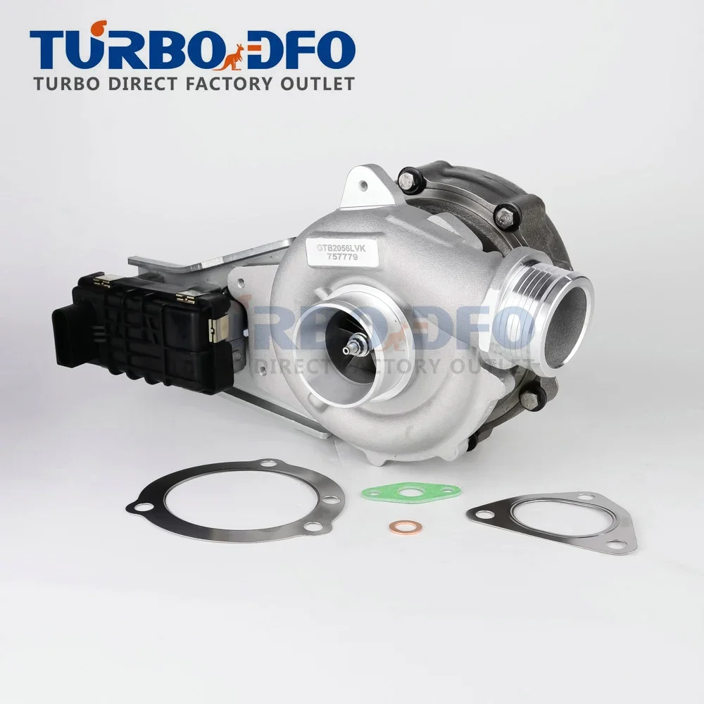 

New GTB2056LVK Turbo car charger 757779-0010 Internal Replacement Parts For Volvo XC70 C30 S60 D5 757779-0021 31293030 Engine
