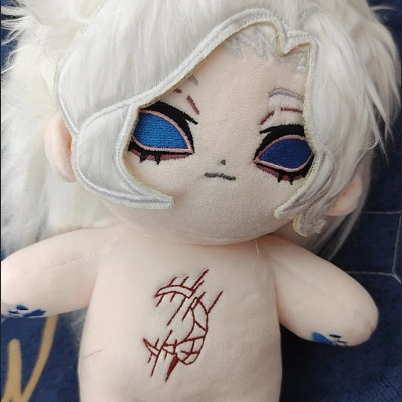 

20cm Anime Game Identity V Photographer Kawaii Cosplay Cotton Doll Body With Skeleton Joseph Soft Plushies Toy Figures Fans Gift