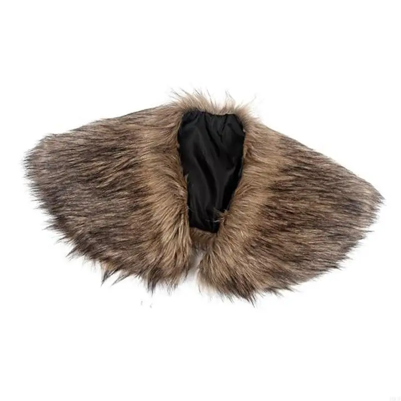 

Vikinges Faux Furs Shawl Barbarian Collar,Medieval Knight Mantle Shoulder Wrap Warriour Shawl Renaissances Costume
