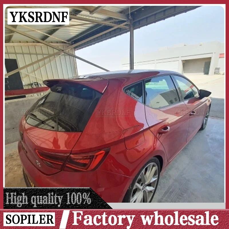 

Задний спойлер на крышу для Volkswagen Seat LEON MK3 5F стиль FR спойлер для хэтчбека 2012 - 2020