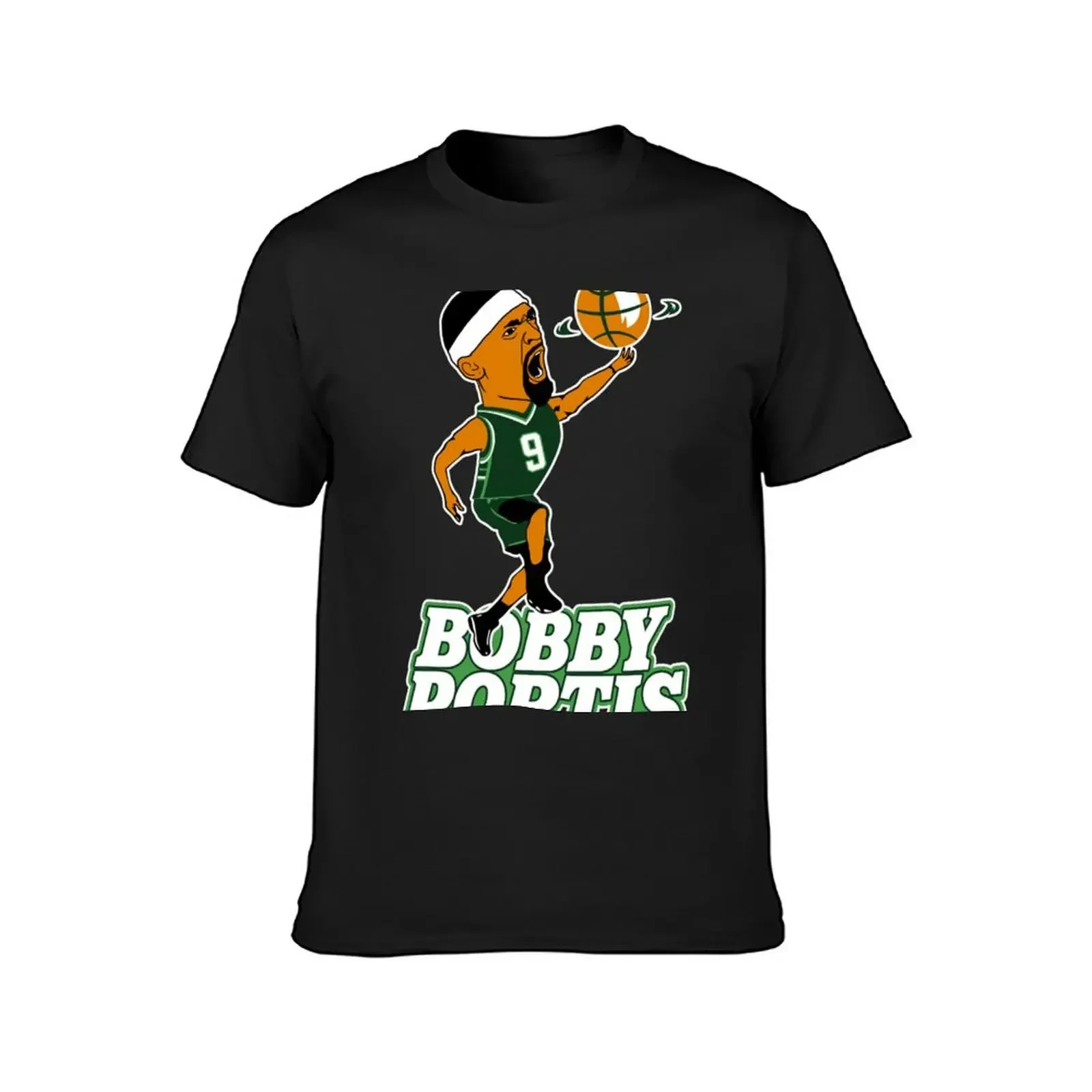 Bobby Portis T-Shirt anime tshirt boys animal print Men's cotton t-shirt