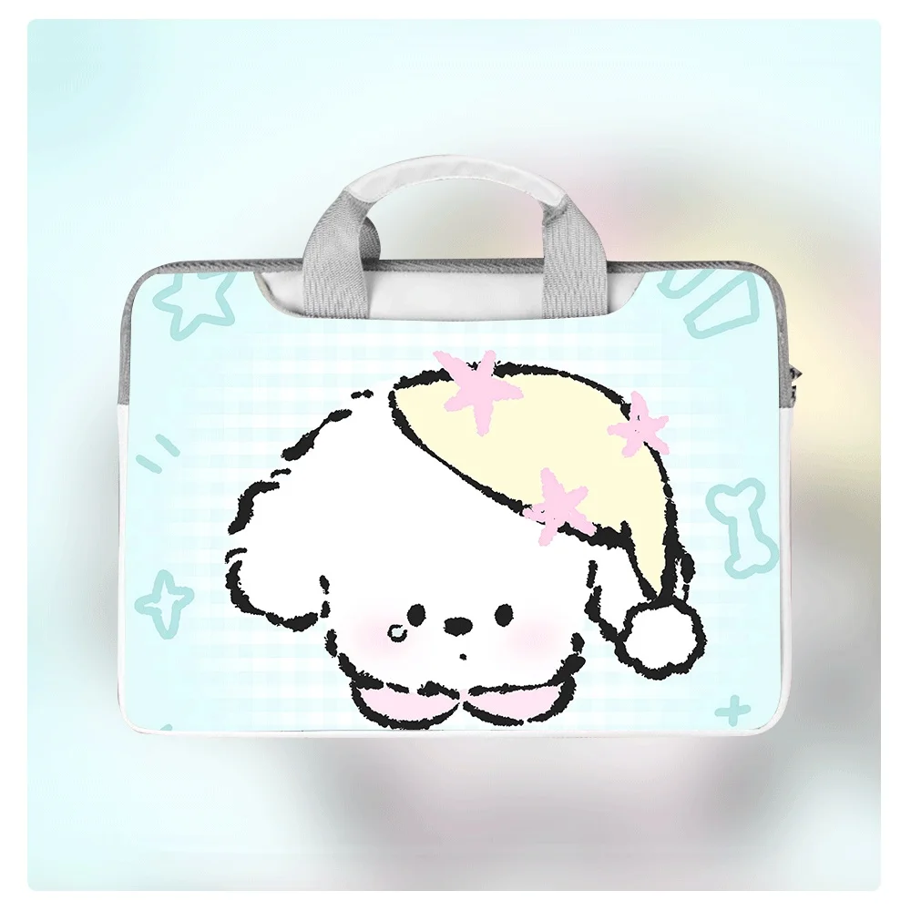 

Cute Dog Print Laptop Bag Cover Laptop Case for Macbook Case 12 14 15.6 16 Inch Macbook Air Storage Bag Briefcase Holiday Gift