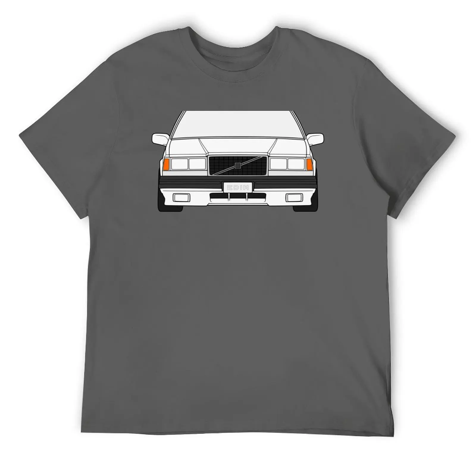 Volvo 740 760 Turbo USA eggcrate white color T-Shirt cheap stuff rapper graphic tees Personalized t-shirt mens t shirts